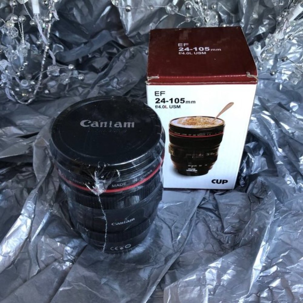 New Camera Lens Cup & Black Infuser Collection - Picture 6 of 9